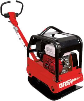 Piastra vibrante Rullo compattatore Breaker BKR150 reversibile motore Honda GX160