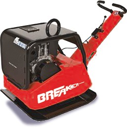 Piastra vibrante Rullo compattatore Breaker BKR420 reversibile motore diesel Hatz 1B50 Avviamento elettrico