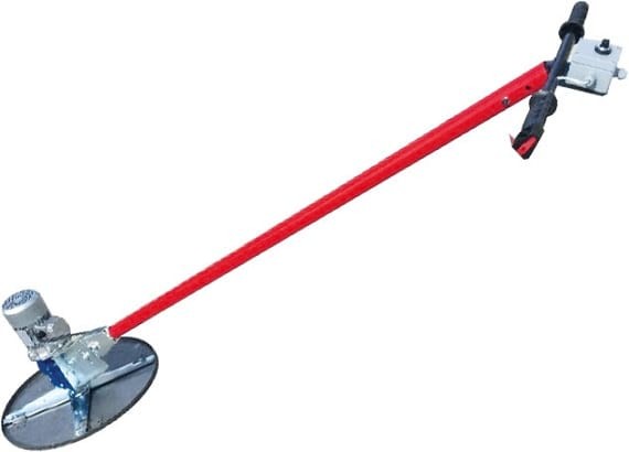 LISCIATRICE ELETTRICA 220V ALLUNGABILE PER CEMENTI POROSI GRANULARI POROSI BREAKER KX60 600mm 0.36kw 0.5hp