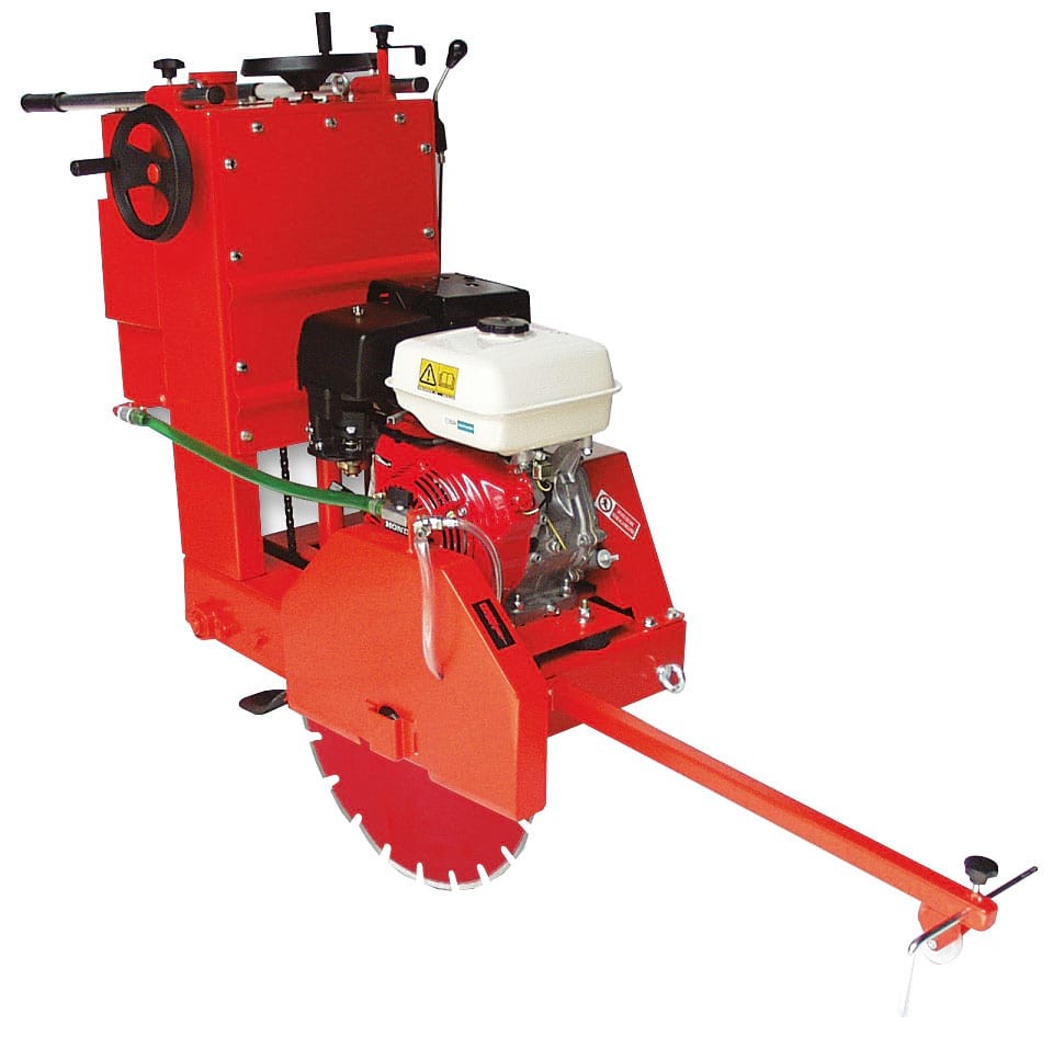 Tagliasfalto segatrice suolo disco Breaker TS500 motore diesel Lombardini 11hp 500mm