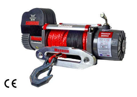 Verricello elettrico 12V 9500 V2 Samurai 4309kg ad alta velocita con corda sintetica