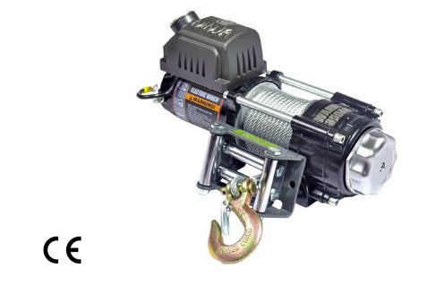 Verricello elettrico 24V Ninja 3500lb 1588kg con cavo in acciaio