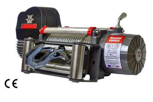 Verricello elettrico 12V 8000 V2 Samurai 3636kg con cavo in acciaio