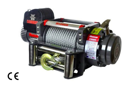 Verricello Elettrico 12V SAMURAI 17500 7938kg Con Cavo In Acciaio