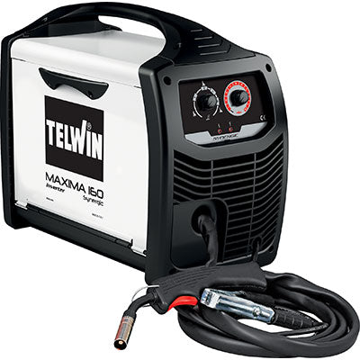 SALDATRICE FILO MAXIMA 160 SYNERGIC TELWIN VOLT 230 A 115 ACCESSORIATA