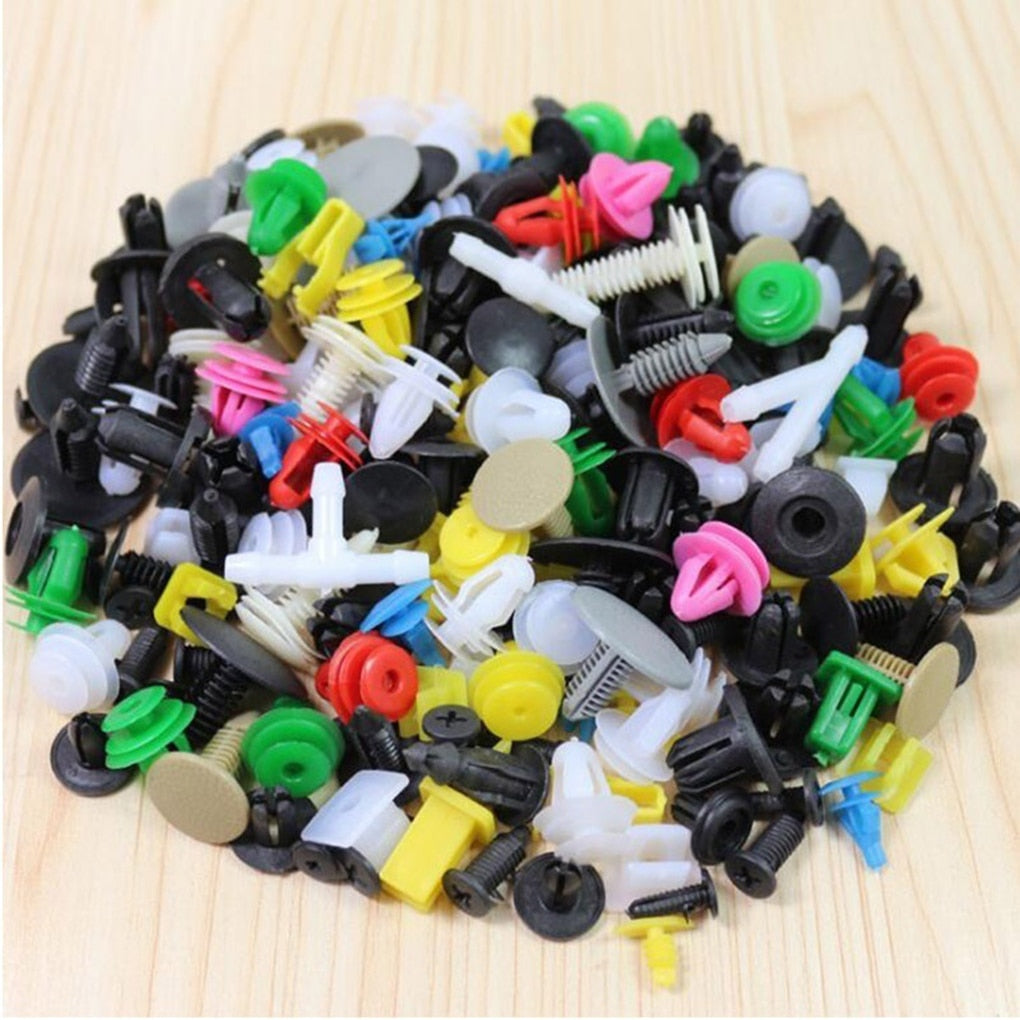 100/50 Pcs clip per Auto viti di fissaggio paraurti decorazione d'interni plastica automatica miscelazione casuale plastica universale