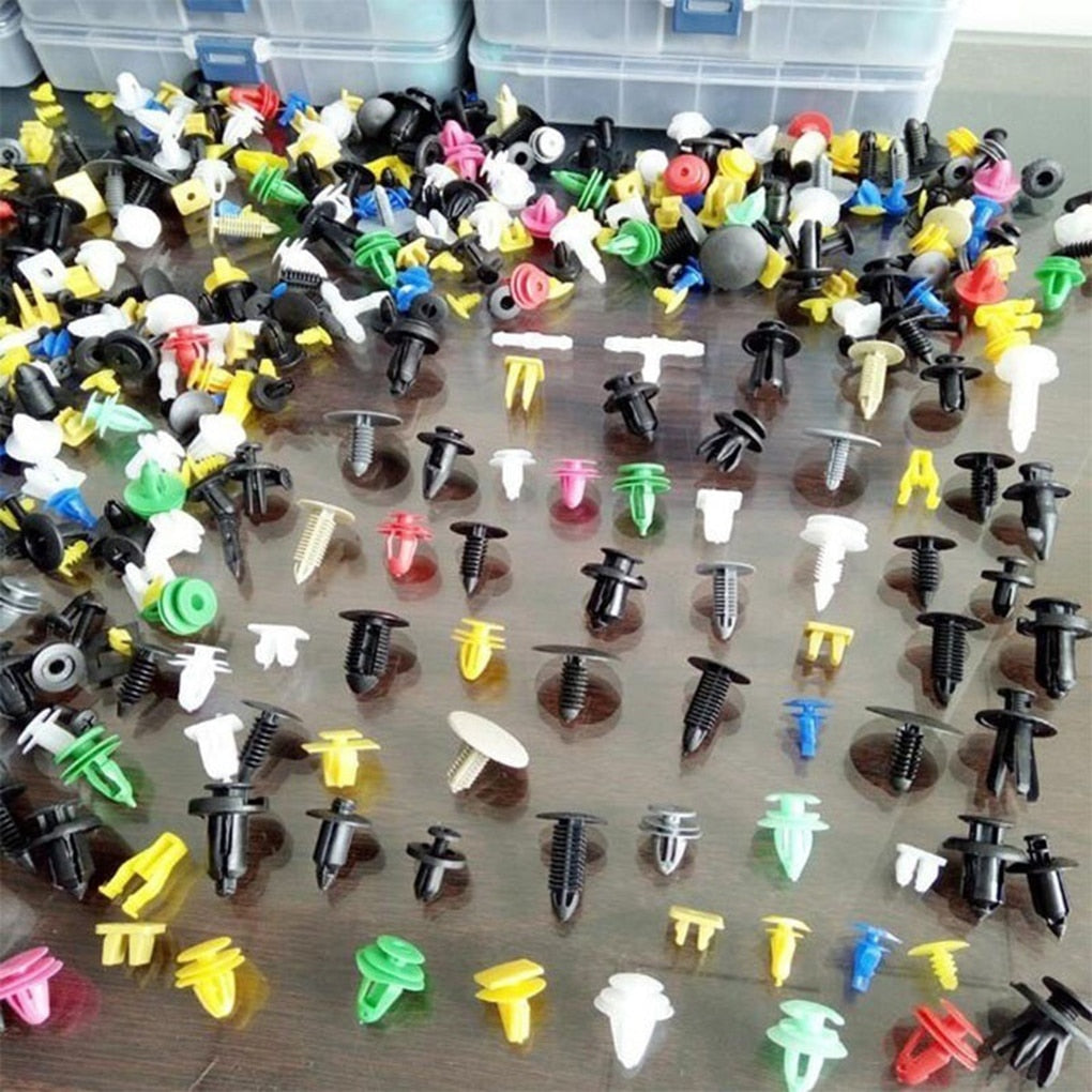 100/50 Pcs clip per Auto viti di fissaggio paraurti decorazione d'interni plastica automatica miscelazione casuale plastica universale