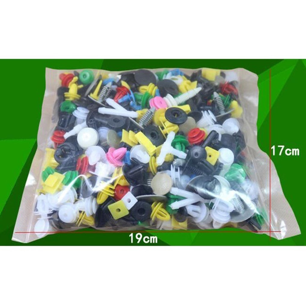 100/50 Pcs clip per Auto viti di fissaggio paraurti decorazione d'interni plastica automatica miscelazione casuale plastica universale