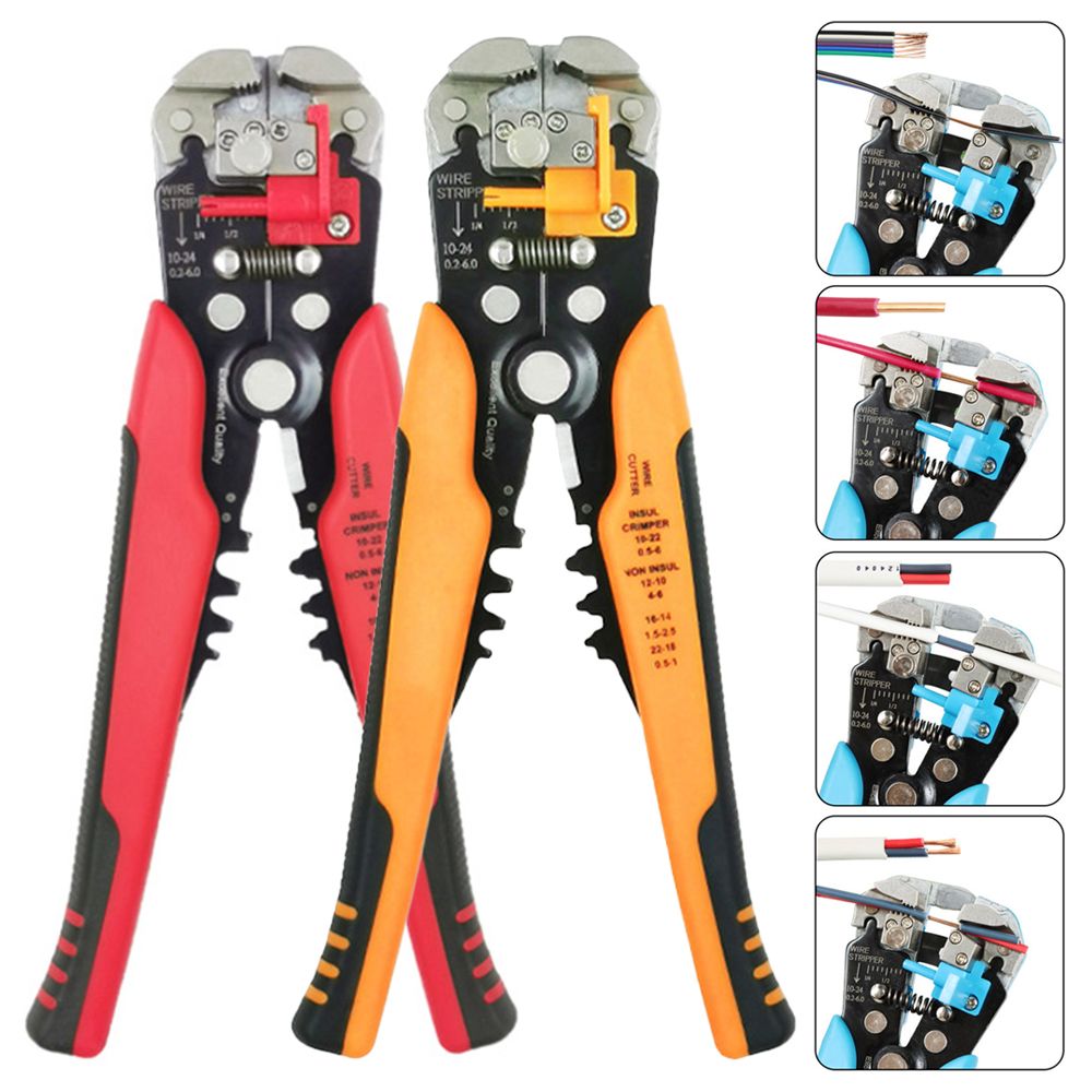 1pc Pinze Spellafili Multifunzionali Per Tagliacavi CrimpTerminal Utensile Manuale Automatico Ad Alta Precisione Piegatore Tagliacavi