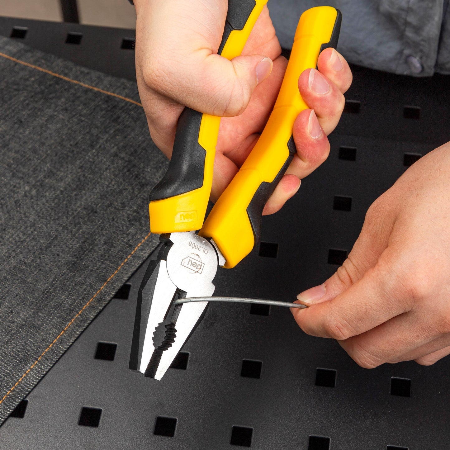 Pinza diagonale universale per tronchesi, pinza per crimpare, pinza ad ago, utensili manuali hardware multifunzionali