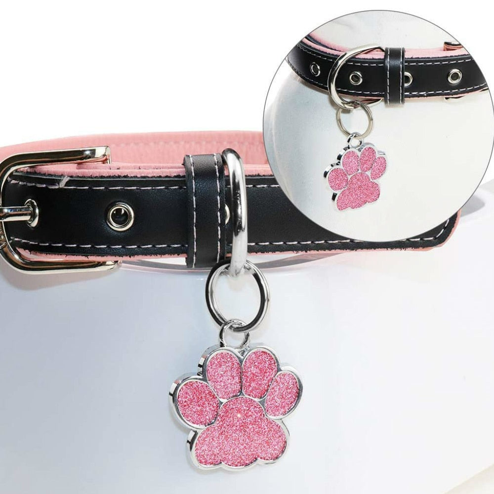 Etichette personalizzate per cani e gatti, con incisione, per cani, gatti, cuccioli, nome identificativo dell'animale domestico, collare, targhetta