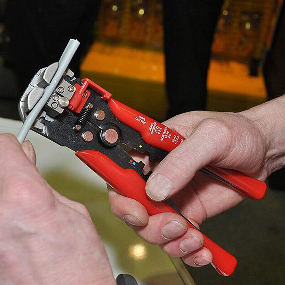 1pc Pinze Spellafili Multifunzionali Per Tagliacavi CrimpTerminal Utensile Manuale Automatico Ad Alta Precisione Piegatore Tagliacavi