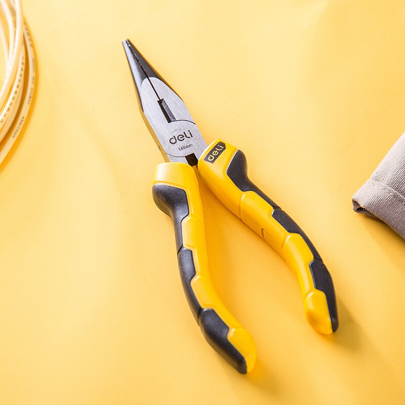 Pinza diagonale universale per tronchesi, pinza per crimpare, pinza ad ago, utensili manuali hardware multifunzionali