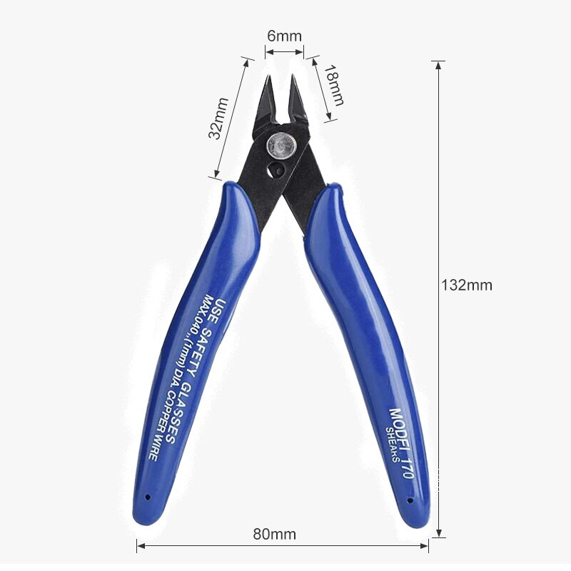 Pinza universali FAI DA TE Elettronico Diagonale Pinze da Taglio Laterale Filo Taglierina per Cavi Parti Della Stampante 3D Utensili A Mano