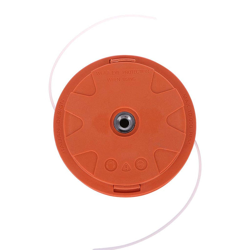 Testina decespugliatore Easyload universale con base in acciaio batti e vai gira e carica