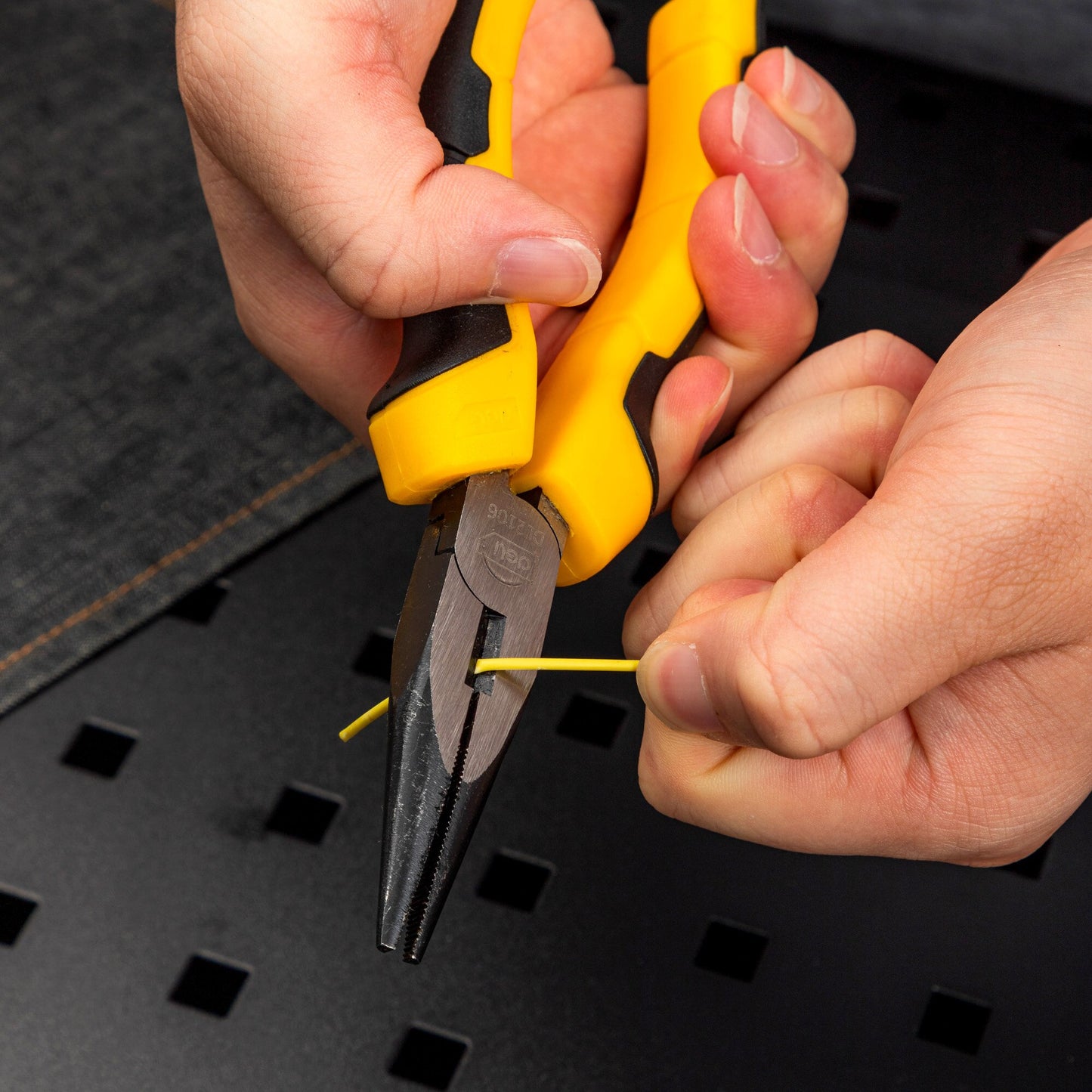 Pinza diagonale universale per tronchesi, pinza per crimpare, pinza ad ago, utensili manuali hardware multifunzionali