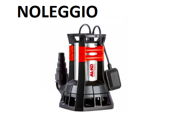 Noleggio Elettropompa pompa sommersa acque sporche 1300W multiraccordo