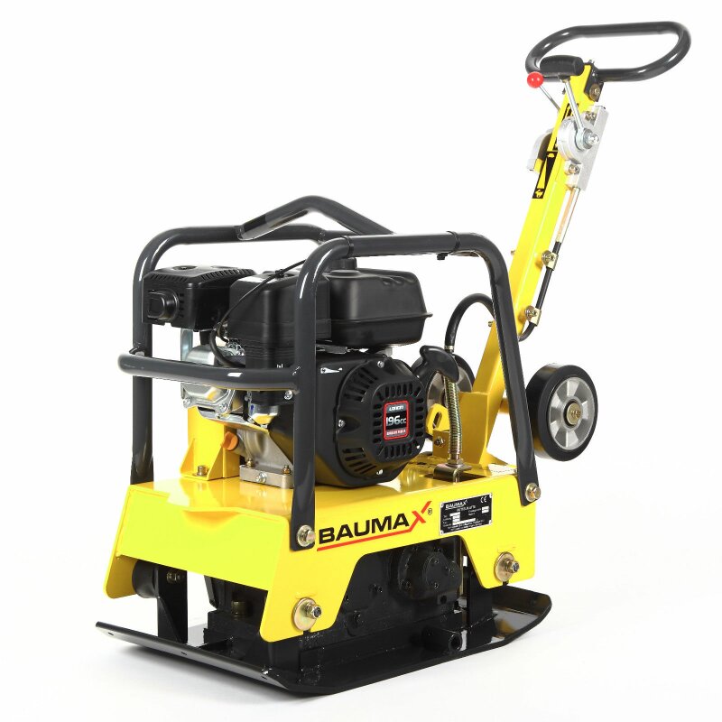 Piastra vibrante Rullo compattatore benzina 130kg reversibile Baumax RVP27/40