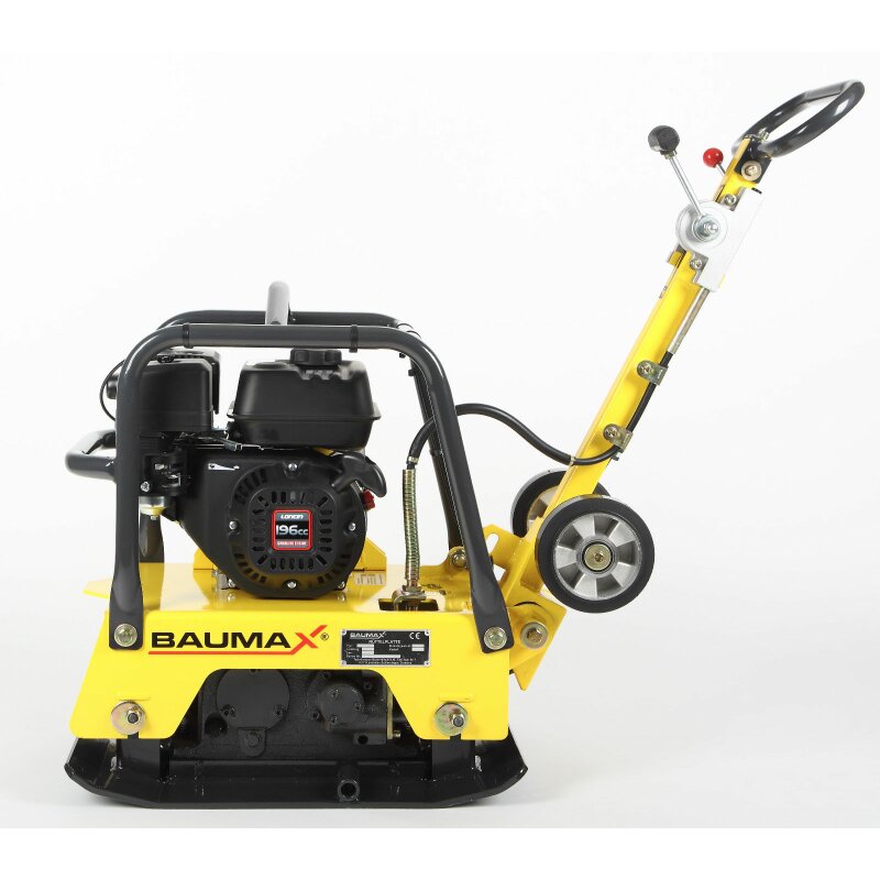 Piastra vibrante Rullo compattatore benzina 130kg reversibile Baumax RVP27/40