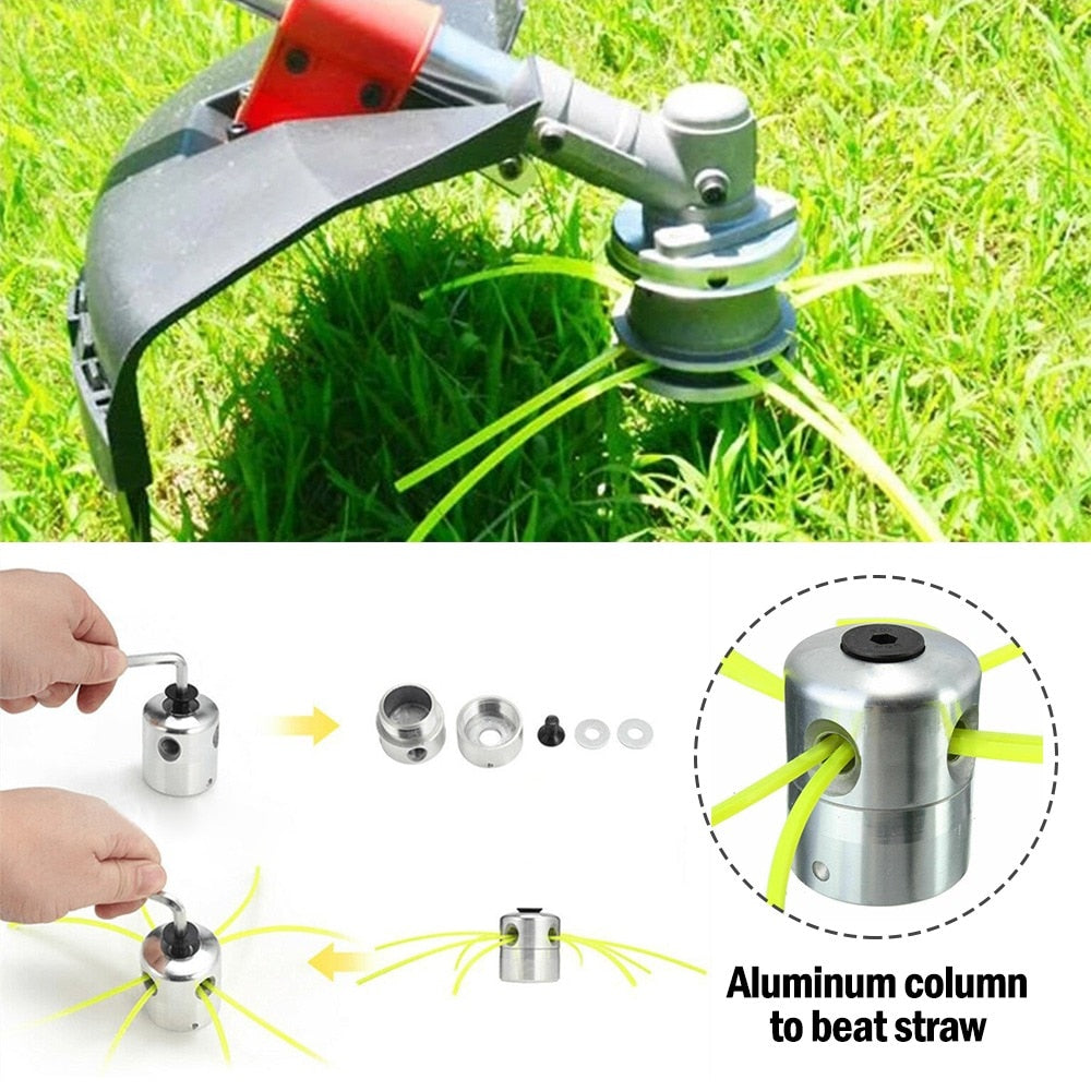 Testina decespugliatore in alluminio universale professionale