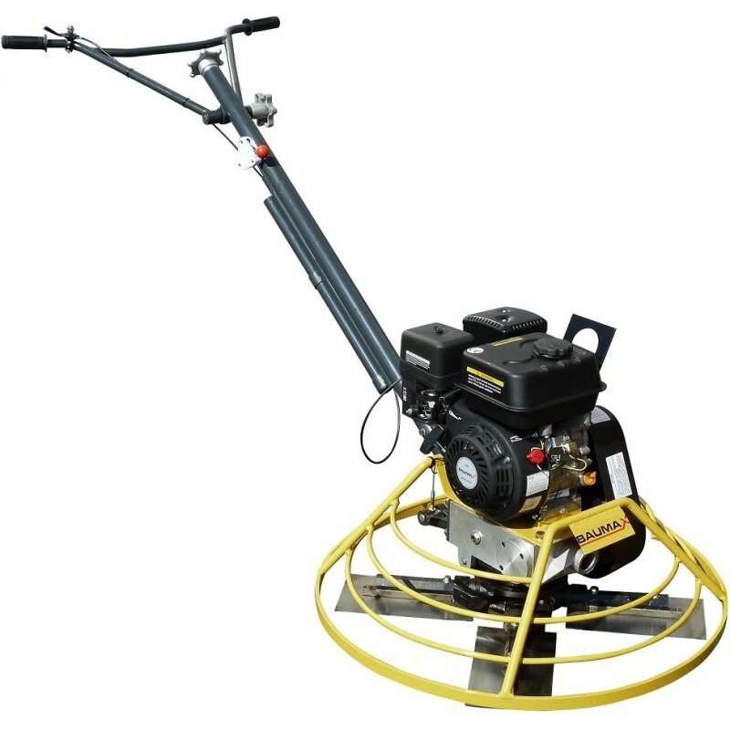 Lisciatrice per cemento elicottero calcestruzzo pavimenti massetti 75kg 900mm BAUMAX - BFG100 con disco