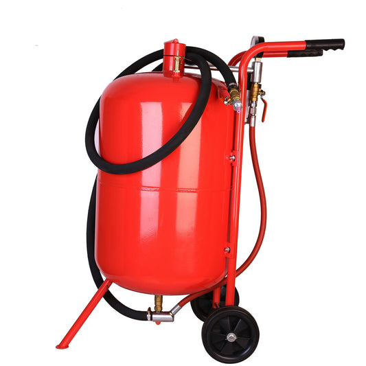 Sabbiatrice Portatile Sabbiatura sabbiare 75 Litri Professionale con Accessori